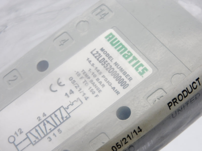 NUMAITCS L22LD552O000000 14.5-145PSI NSMP