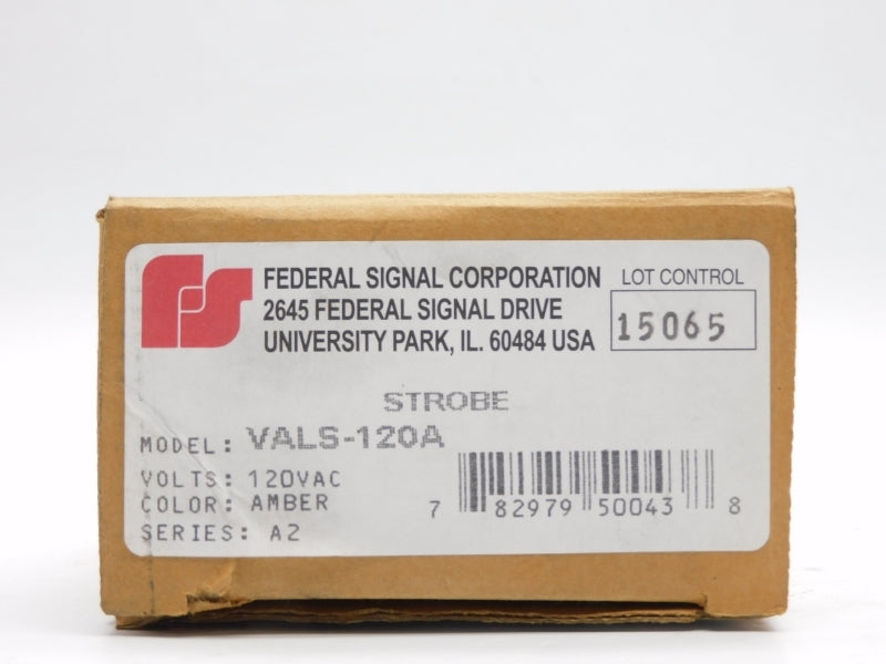 FEDERAL SIGNAL VALS-120A 120VAC SER. A2 NSMP