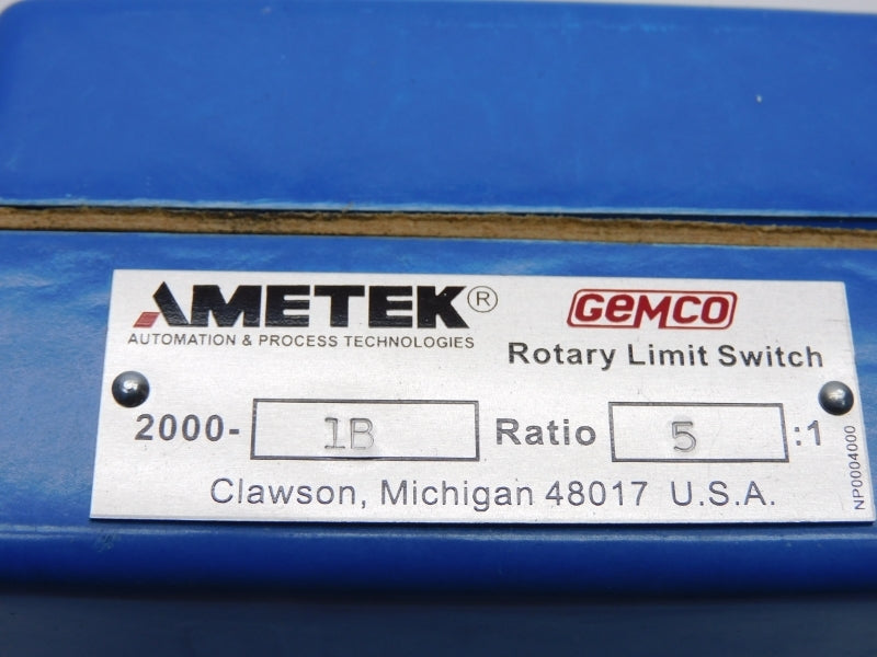 AMETEK GEMCO 2000-1B NSMP