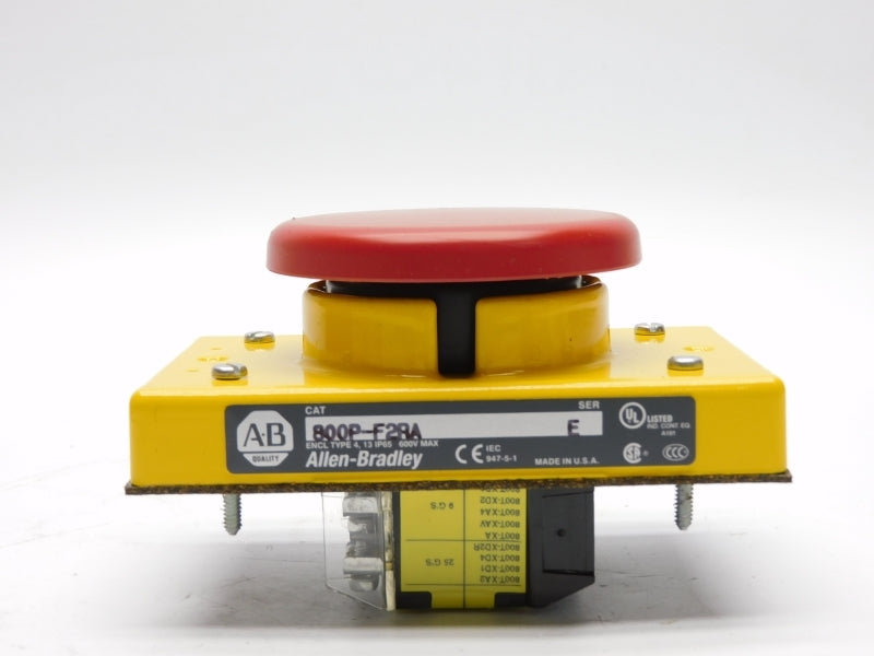ALLEN BRADLEY 800P-F2RA SER. E 600V (BR/WH) NSMP