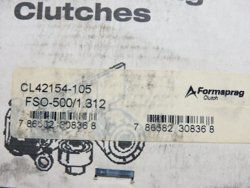 Embrayage Formsprag HPI-500/1.125 Over Running - Occasion Fonctionnelle
