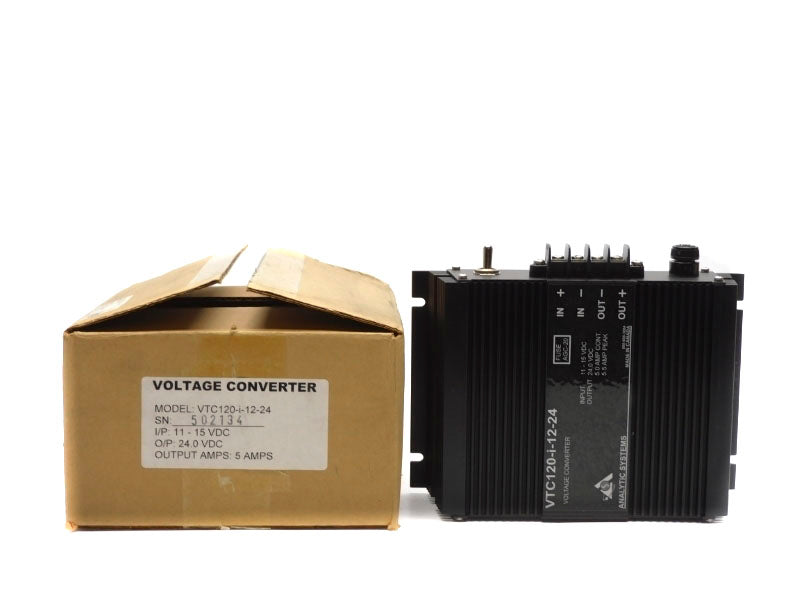 ANALYTIC SYSTEMS VTC120-I-12-24 24.0VDC 5A NSMP