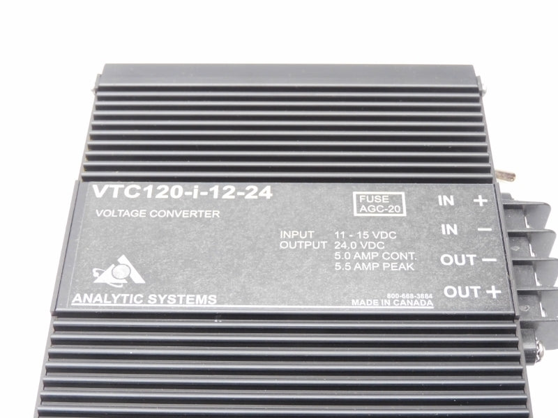 ANALYTIC SYSTEMS VTC120-I-12-24 24.0VDC 5A NSMP