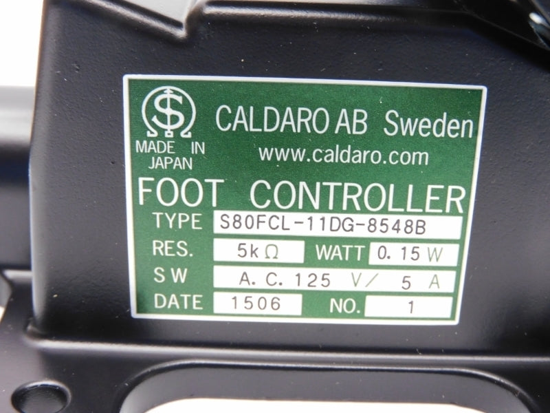 CALDARO S80FCL-11DG-8548B 125VAC 5A NSMP
