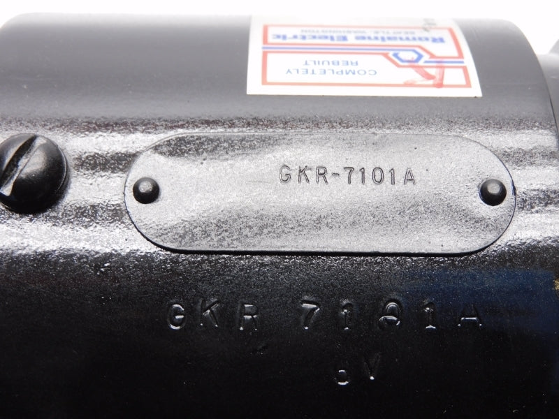 ROMAINE ELECTRIC GKR-7101A 6V NSMP