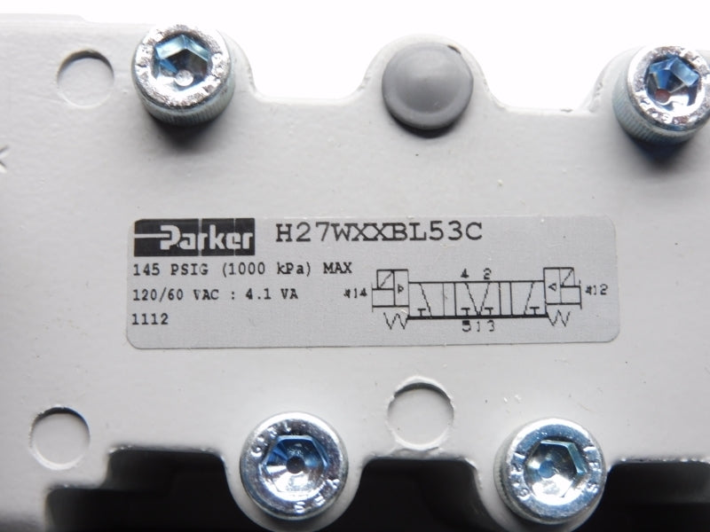 PARKER PS4137266CP 120VAC 145PSI NSNP