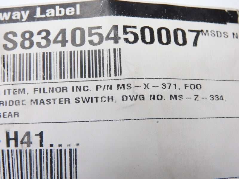 FILNOR MS-X-371 UNMP