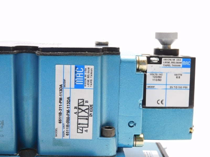 MAC 6511B-311-PM-113DA 110/120V 150PSI NSMP