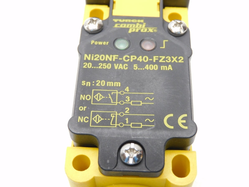 TURCK NI20NF-CP40-FZ3X2 20-250VAC NSNP