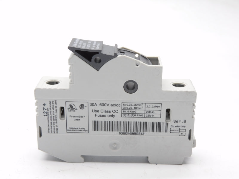 ALLEN BRADLEY 1492-FB1C30 SER. B 600V 30A NSNP