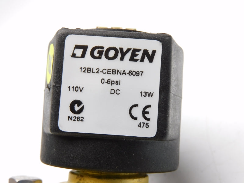 GOYEN 12BL2-CEBNA-6097 110V 0-6PSI 1/2" NSMP