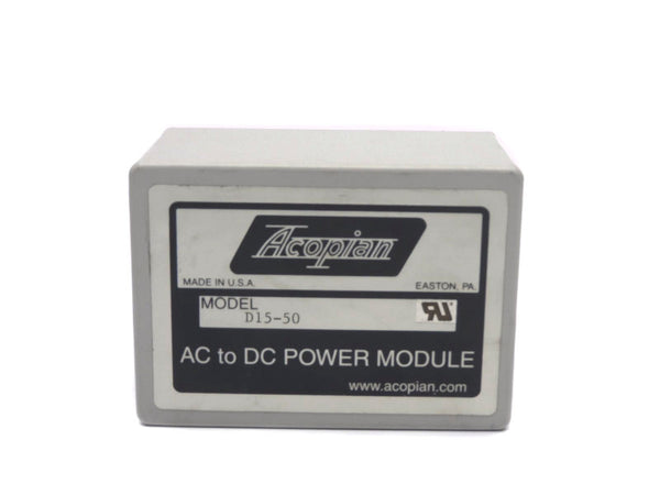 ACOPIAN D15-50 NSNP