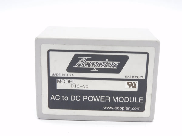 ACOPIAN D15-50 NSNP