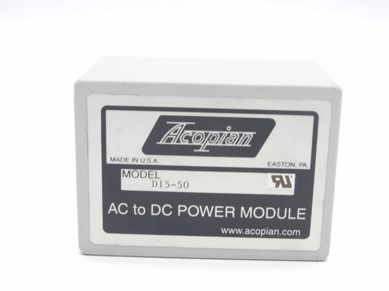 ACOPIAN D15-50 NSNP