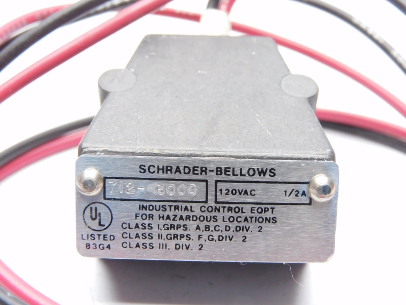SCHRADER-BELLOWS 007123000 120VAC 1/2A NSMP