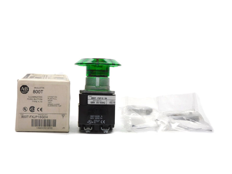 ALLEN BRADLEY 800T-FXJP16GD4 SER. T 120V (WH) NSMP