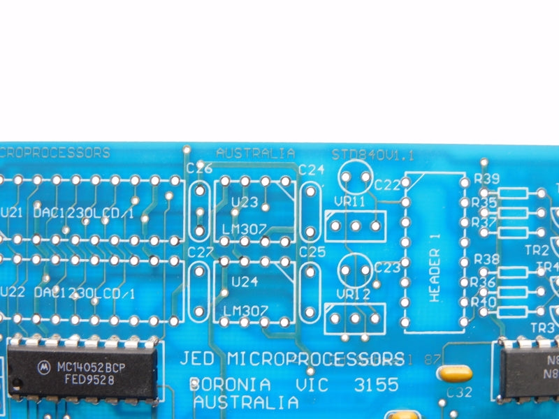 JED MICROPROCESSORS STD840 UNMP