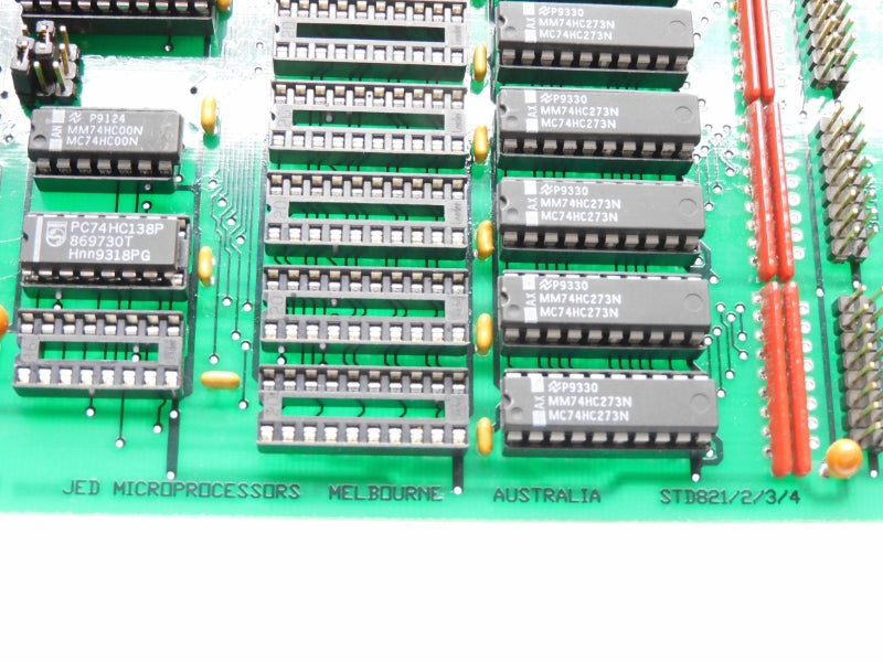 JED MICROPROCESSORS STD821/2/3/4 UNMP