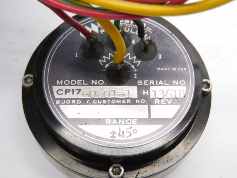 HUMPHREY CP17-0601-1 UNMP