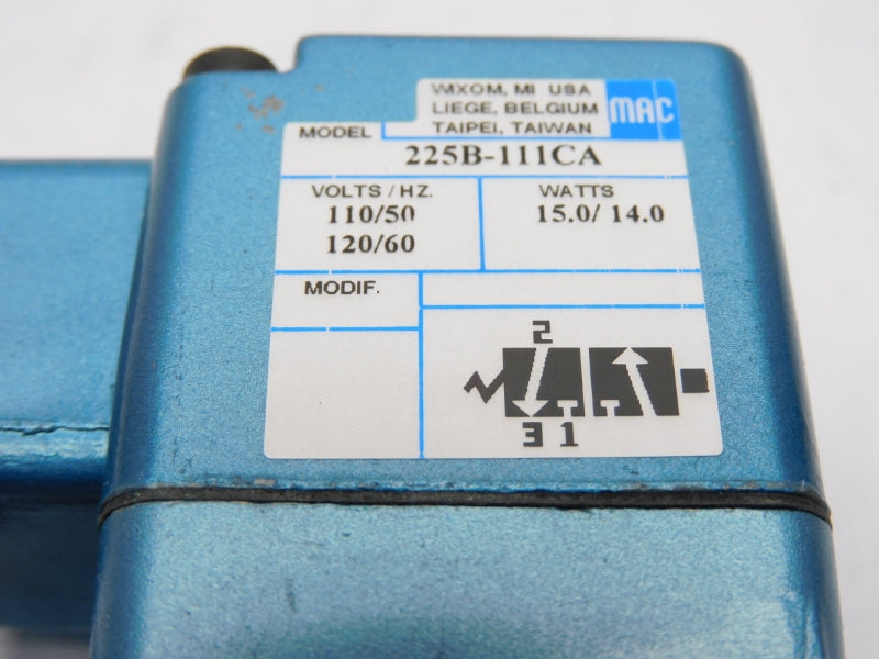 MAC 225B-111CA 110/120V NSNP