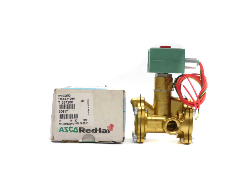 ASCO 8316G026MO 110/120V 10-250PSI 1/2" NSMP