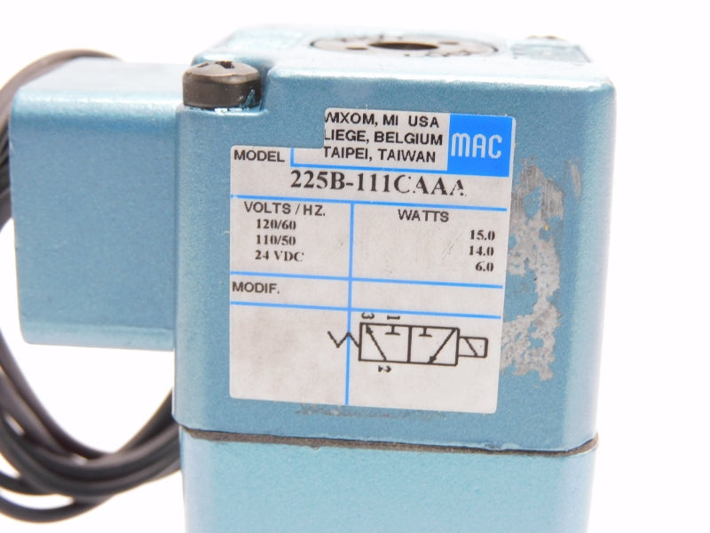 MAC 225B-111CAAA 110/120V NSNP