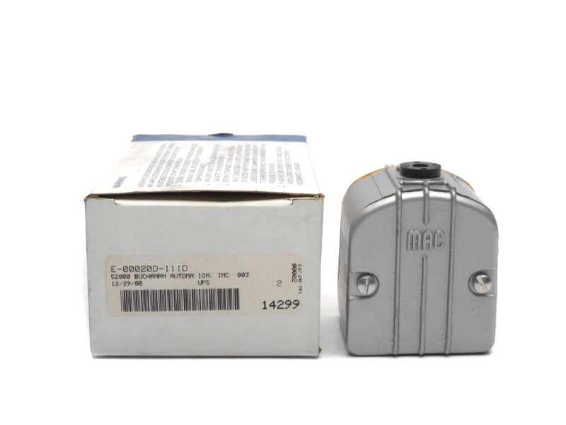 MAC E-00020D-111D 110/120V 10-150PSI NSMP
