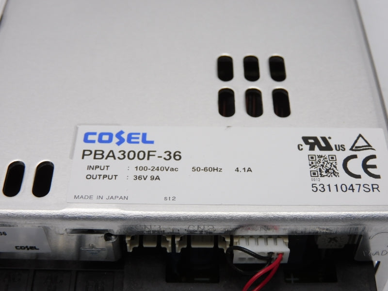 COSEL PBA300F-36 100-240VAC 9A NSMP