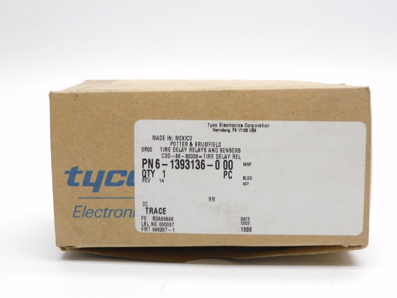 TYCO ELECTRONICS CDD-38-30003 240VAC 10A 0.1-10S NSMP