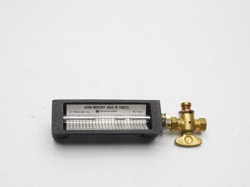 MERIAM INSTRUMENT RC-7652 3" 22OZ NSNP