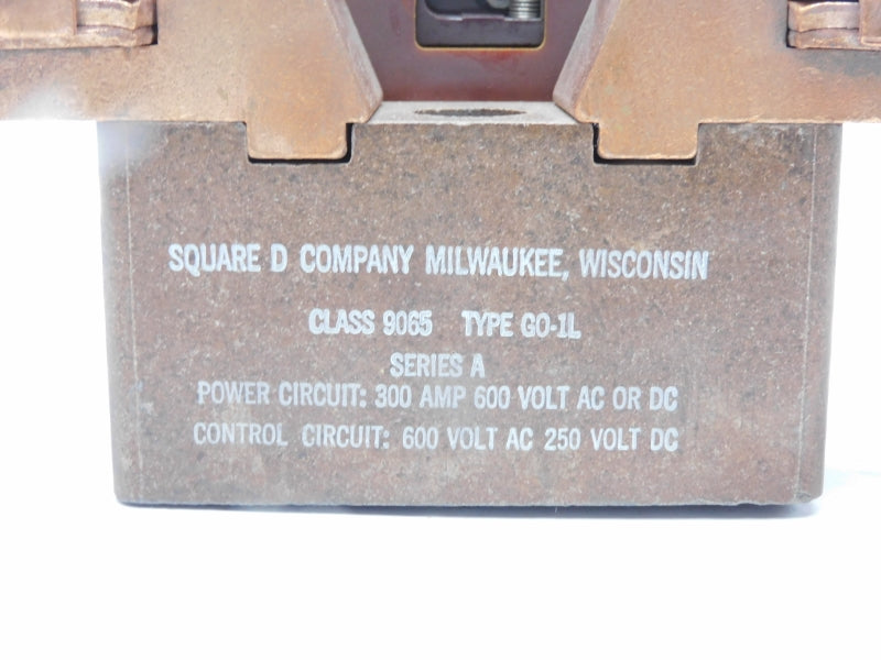 SQUARE D 9065GO1L SER. A 600VAC 300A NSNP