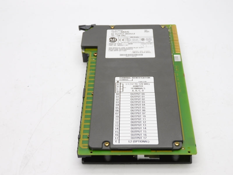 ALLEN BRADLEY 1771-OAD SER. C 10-138VAC 0.295A REMAN
