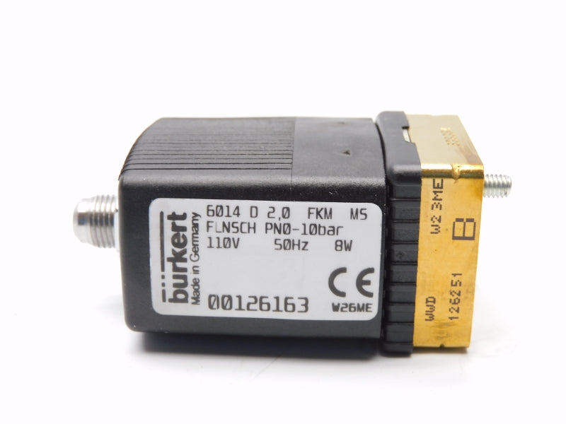 BURKERT 6014D2,0FKMMS 00126163 110V 10BAR NSNP