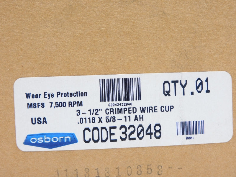 OSBORN 32048 3-1/2" NSMP
