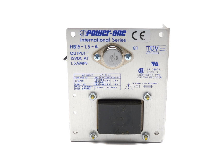 POWER-ONE HB15-1.5-A 240VAC 1.5A UNMP
