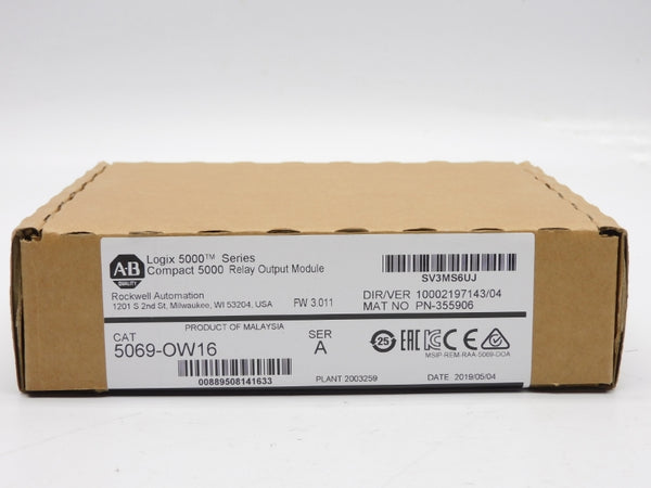 ALLEN BRADLEY 5069-OW16 SER. A F/W 3.011 (BR/WH) NSFS