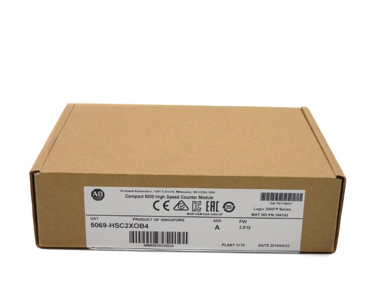 ALLEN BRADLEY 5069-HSC2XOB4 SER. A F/W 3.012 NSFS