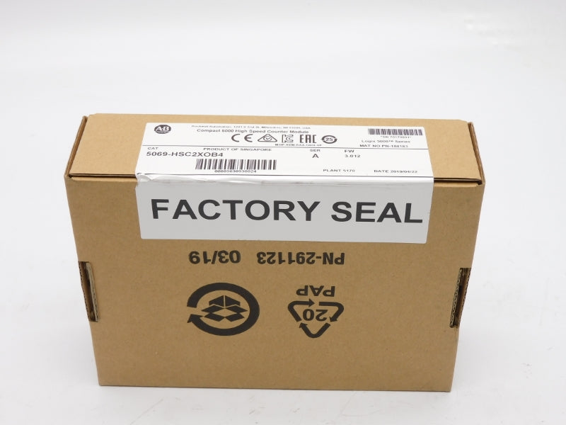 ALLEN BRADLEY 5069-HSC2XOB4 SER. A F/W 3.012 NSFS