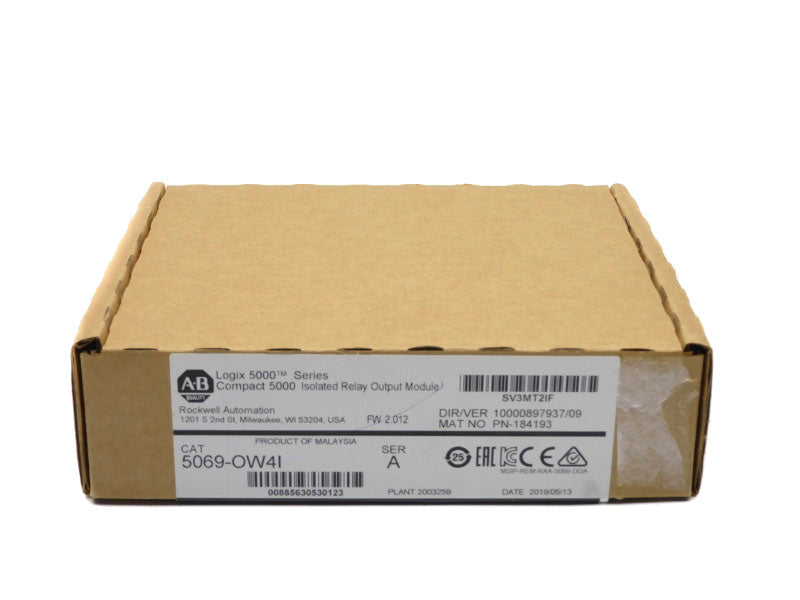 ALLEN BRADLEY 5069-OW4I SER. A F/W 2.012 DATE: 2019 NSFS