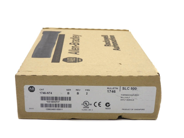 ALLEN BRADLEY 1746-NT4 SER. B F/W 2 DATE: 2011 NSFS