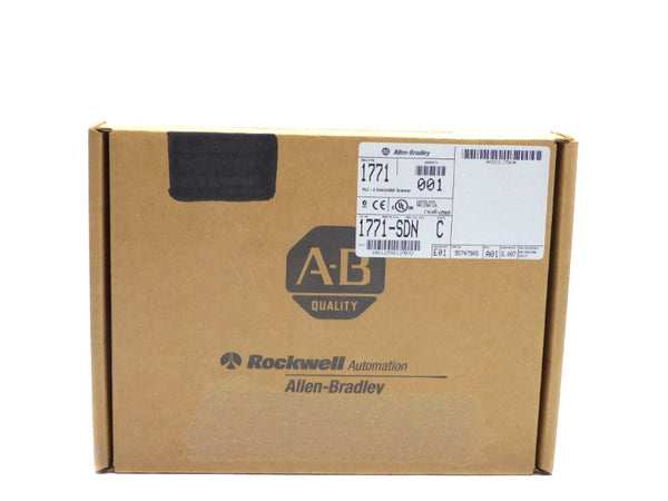 ALLEN BRADLEY 1771-SDN SER. C F/W 6.007 DATE: 2006 NSFS