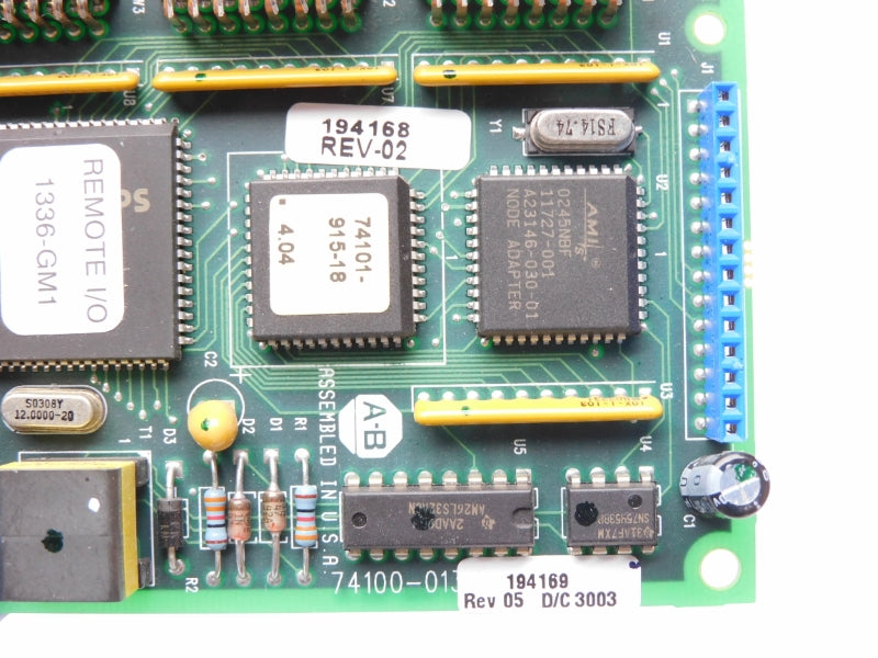 ALLEN BRADLEY 194169 REV. 05 UNMP