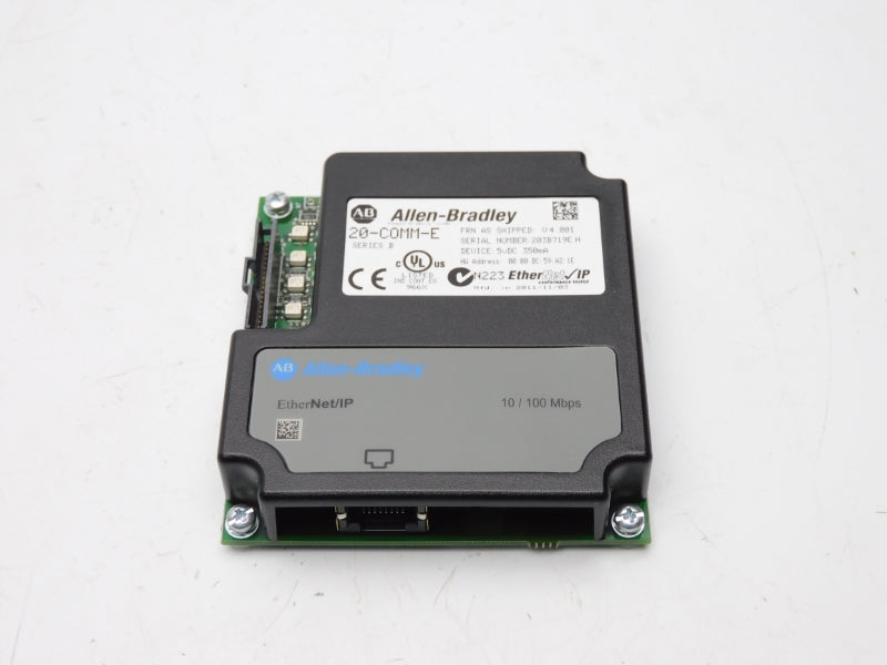 ALLEN BRADLEY 20-COMM-E SER. B F/W V4.001 5VDC NSMP