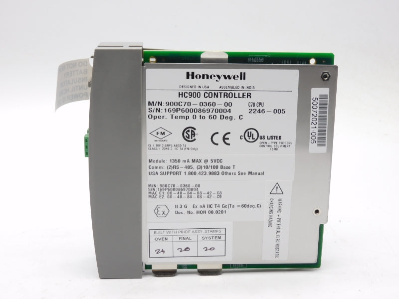 HONEYWELL 900C70-0360-00 5VDC NSMP