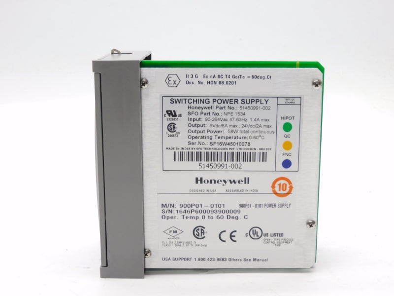HONEYWELL 900P01-0101 90-264VAC 6A NSMP