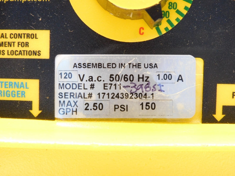 LMI E711-398SI 120VAC 1.00A 1250PSI NSMP