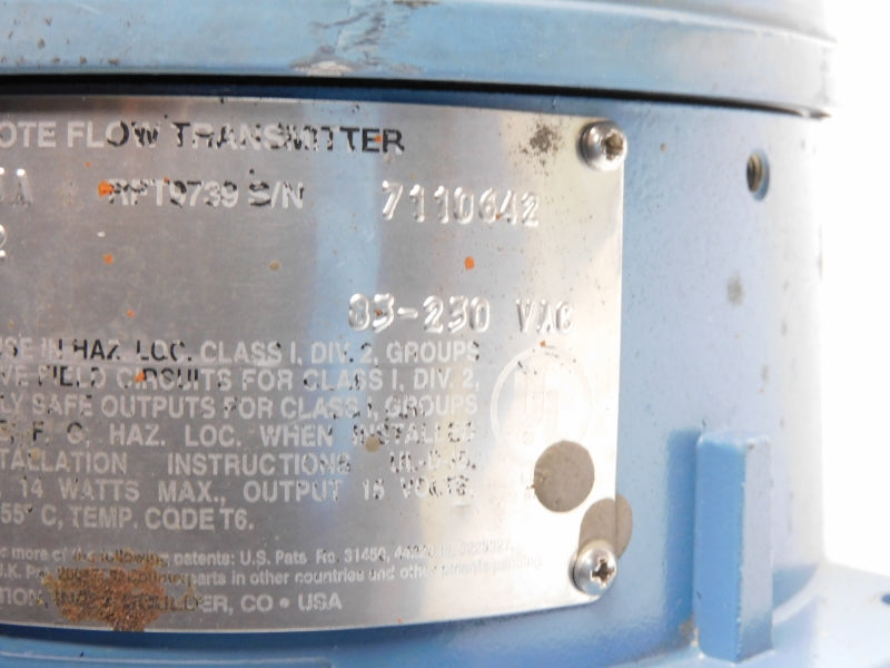 MICRO MOTION RFT9799D4SUA 83-250VAC UNMP