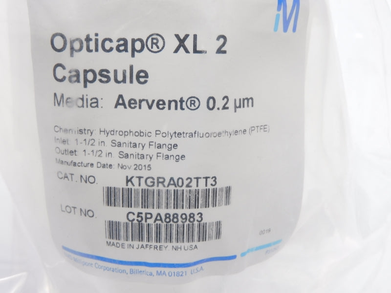 MILLIPORE KTGRA02TT3 1-1/2" NSMP