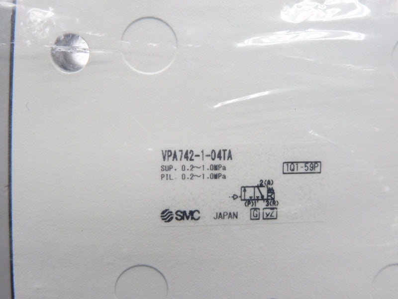 SMC VPA742-1-04TA 0.2-1.0MPA NSMP