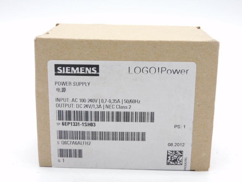 SIEMENS 6EP1331-1SH03 100-240VAC 1,3A NSFS